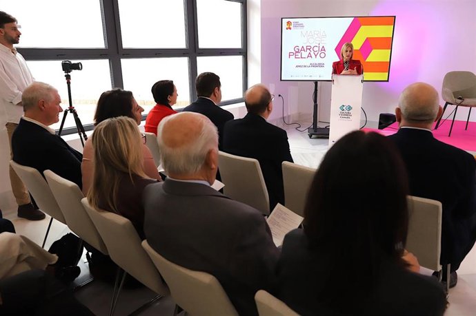 La alcaldesa de Jerez de la Frontera (Cádiz), María José García-Pelayo, en la inauguración del Foro de Ciudades Creativas.