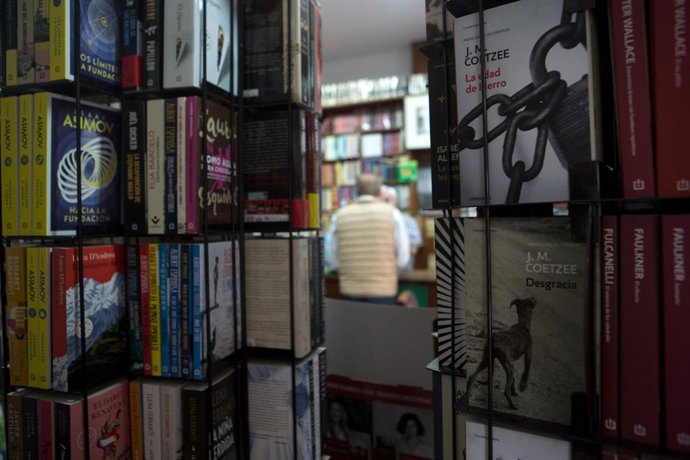 Imagen del interior de una librería.