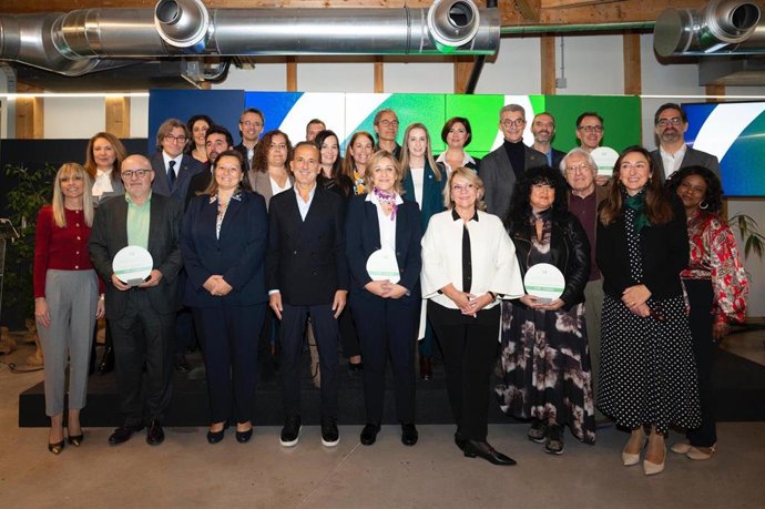 Foto de los ganadores de los Premios BASF.