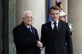 Foto: Macron anuncia ante Abbas la creación de un comité para consolidar el Estado de Palestina