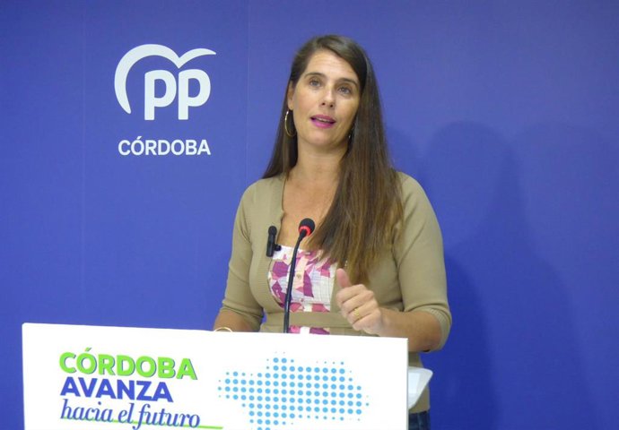 Archivo - La secretaria general del PP de Córdoba, Araceli Cabello.