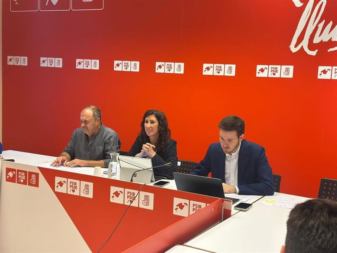 Reunión de la comisión ejecutiva de la Federación Socialista de Mallorca.