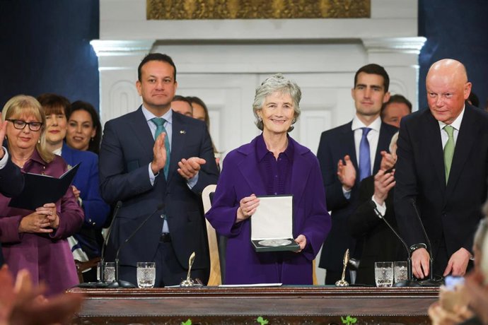 La nueva presidenta de Irlanda, Catherine Connolly