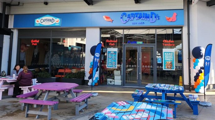 Captain D's first European restaurant in Kent, UK