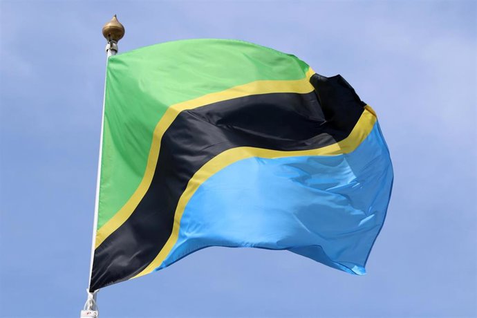 Archivo - Bandera de Tanzania