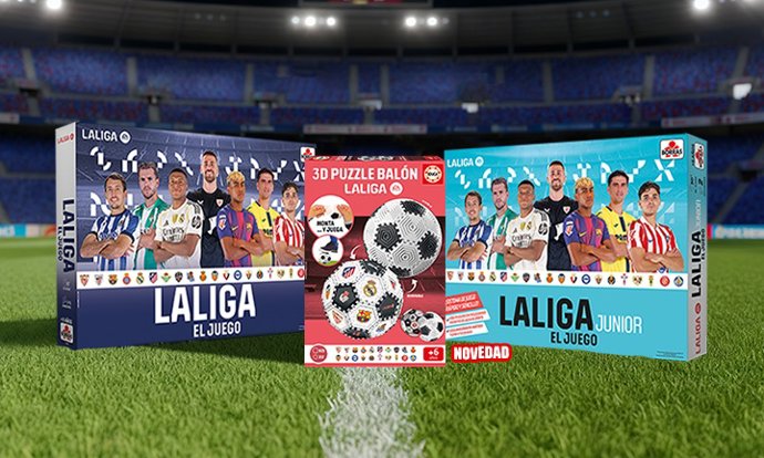 LaLiga y Educa Borrás renuevan 'LaLiga, El juego' para la temporada 2025-2026.