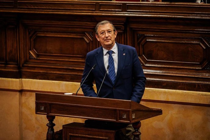 Archivo - El diputado del PP en el Parlament Pere Lluís Huguet en una imagen de archivo