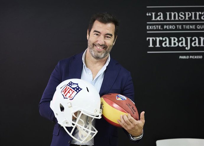 Archivo - Rafael de los Santos Navarro, director de NFL España.