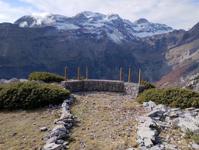 También se ha acondicionado el mirador de la Estiva en Bielsa.