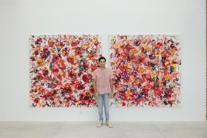 El pintor onubense Ismael Lagares.