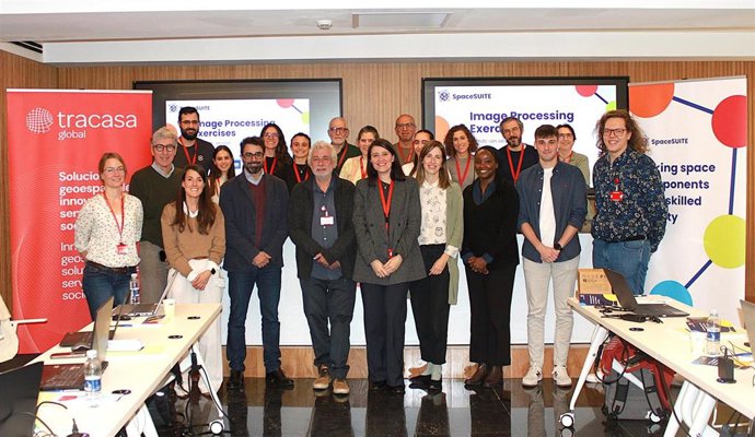 Tracasa Global, empresa pública del Gobierno de Navarra, y la universidad KU Leuven (Bélgica) organizan en Sarriguren una formación orientada al sector de la gestión de la información espacial europea.