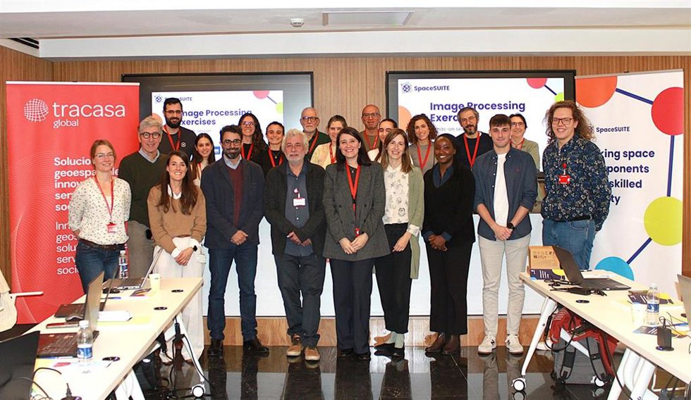 Tracasa Global, empresa pública del Gobierno de Navarra, y la universidad KU Leuven (Bélgica) organizan en Sarriguren una formación orientada al sector de la gestión de la información espacial europea.
