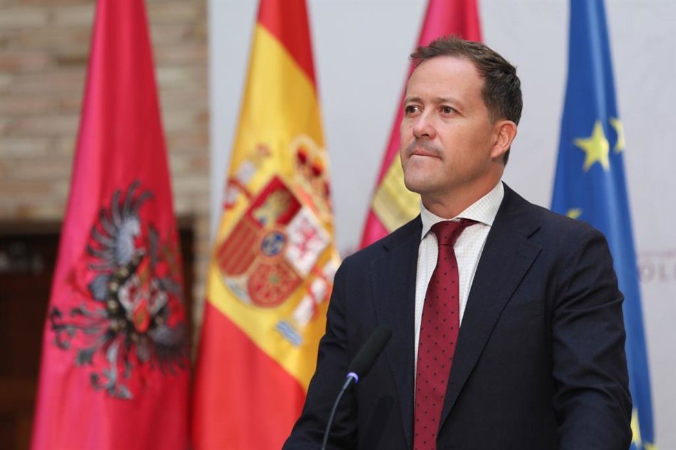 Archivo - El alcalde de Toledo, Carlos Velázquez, en una foto de archivo.