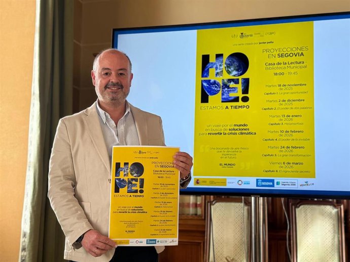 El concejal de Juventud y Educación, Sergio Calleja