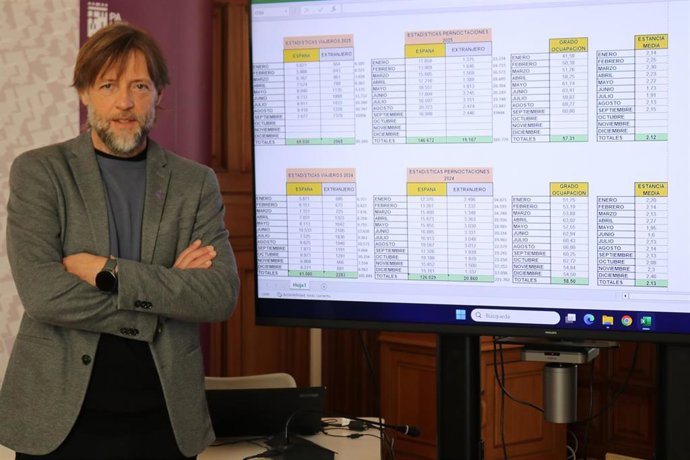 El Ayuntamiento llevará a Intur la riqueza culinaria de Palencia a través del sello de la Asociación de Cocineros . En la foto, el concejal Francisco Fernández.