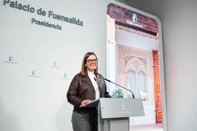 La consejera portavoz Esther Padilla