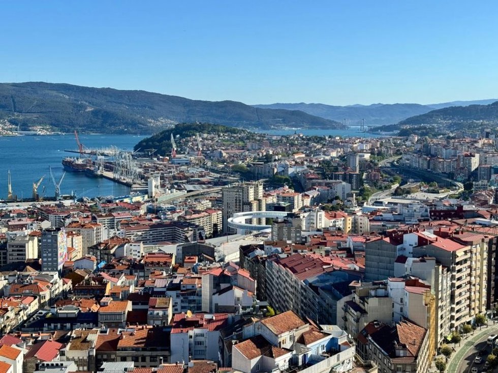 Archivo - Imagen de la ciudad de Vigo.