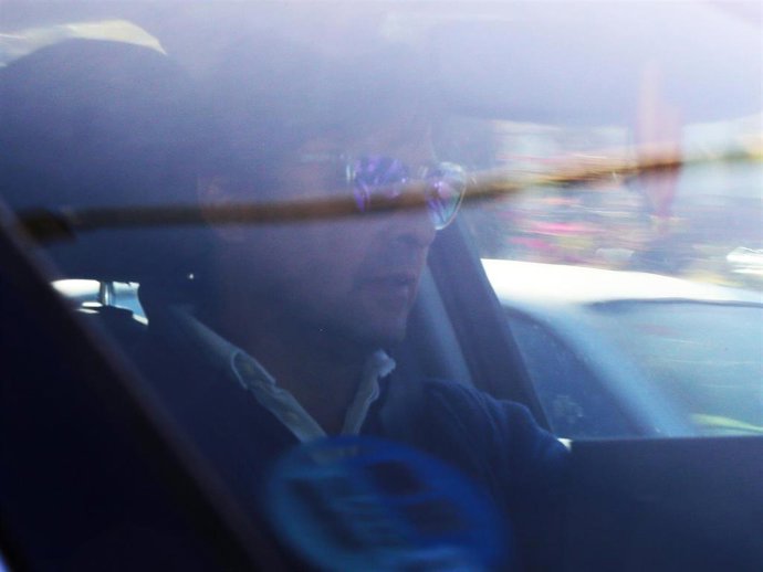 Francisco Rivera sale de casa de su hermano Cayetano este miércoles