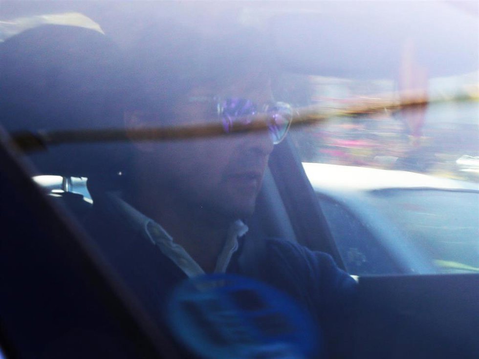 Francisco Rivera sale de casa de su hermano Cayetano este miércoles