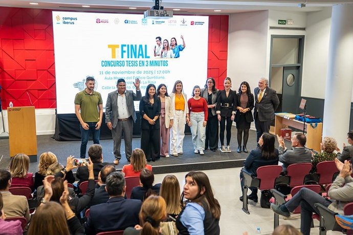 Silvia Nathalia Núñez, de la Universidad Javeriana de Colombia, ganadora de 'Tesis en 3 Minutos Internacional'