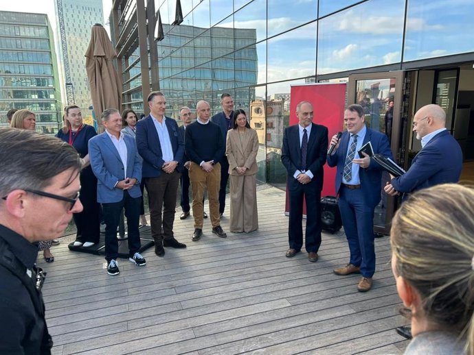 La tecnológica norteamericana Infor inaugura sus nuevas oficinas en el 22@ de Barcelona.