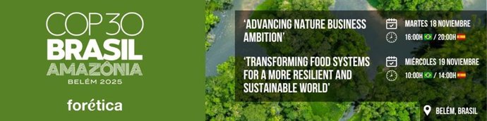 Forética en la COP30