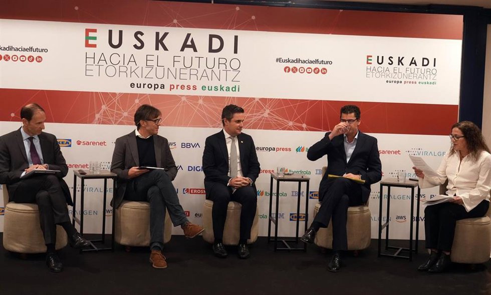 Jornadas 'Euskadi hacia el futuro', organizadas por Europa Press Euskadi, en Bilbao