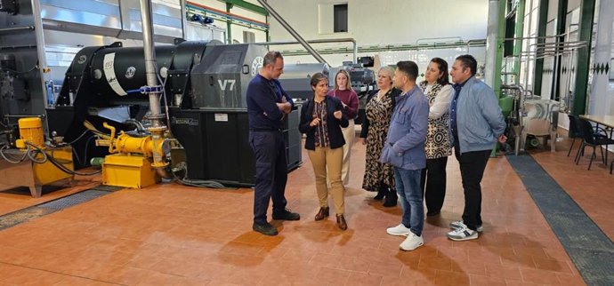 Visitsa a la cooperativa de La Pandera, en Los Villares