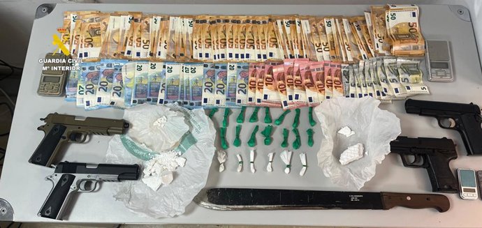 Droga, diners i altres efectes confiscats