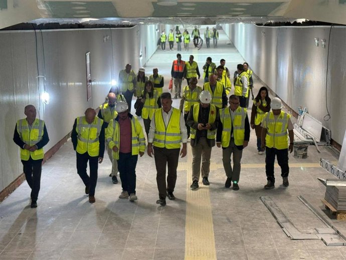 Metrovalencia preveu obrir el túnel per als vianants entre Xàtiva i Alacant abans de Nadal