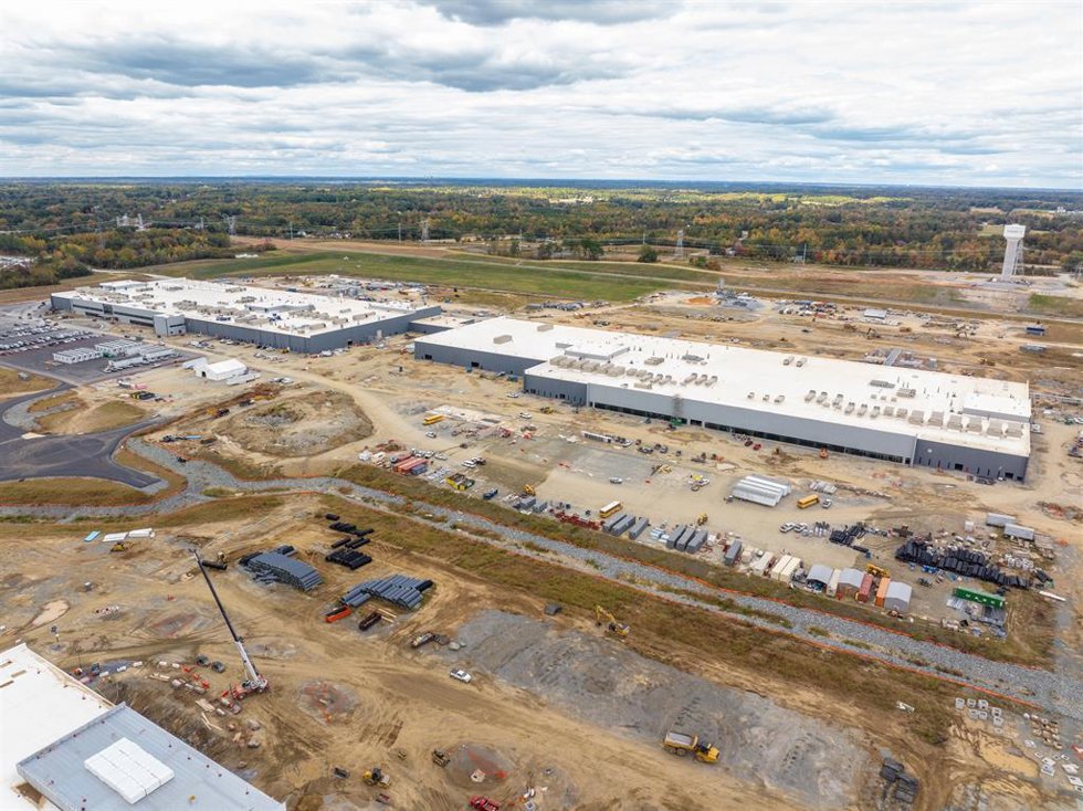 Archivo - La planta de baterías de Toyota en Greensboro (Carolina del Norte).