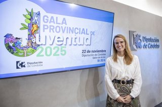 Sara Alguacil presenta la gala en la que se entregarán los Premios de Juventud.