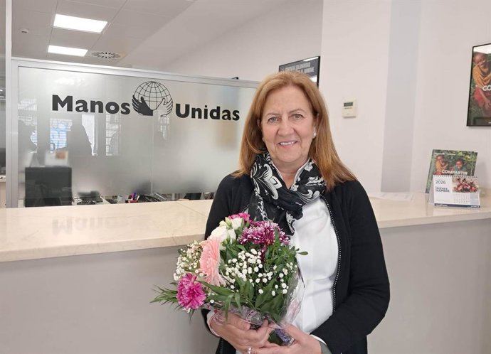 Amparo Peris, delegada de Manos Unidas València