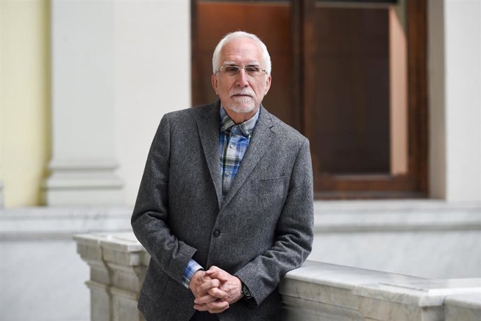 Archivo - Imagen de archivo del escritor leonés Luis Mateo Díez, Premio Cervantes 2023.