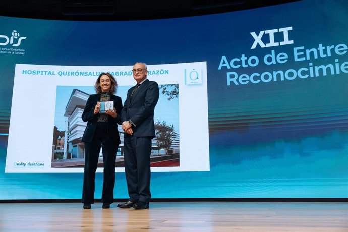 La Fundación IDIS reconoce la mejora en calidad asistencial del Hospital Quirónsalud Sagrado Corazón.