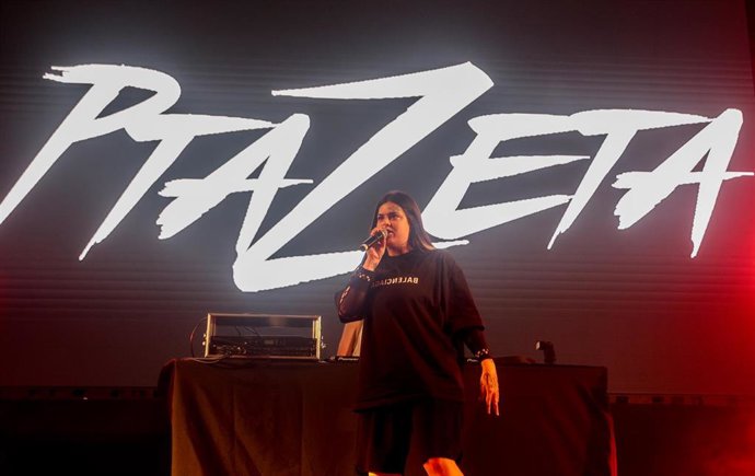 Archivo - La cantante Ptazeta en Madrid