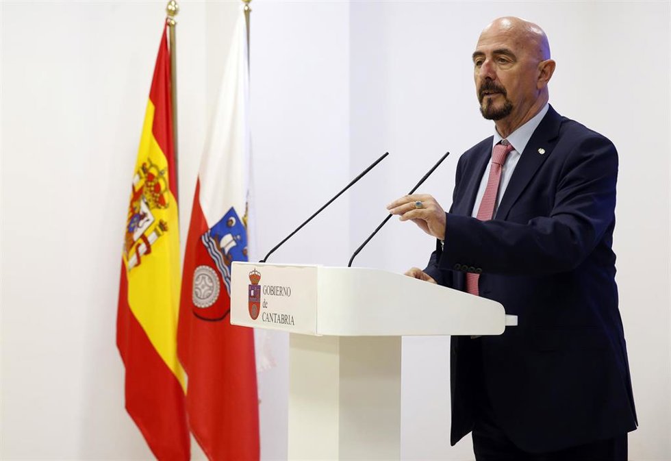 El consejero de Salud, César Pascual