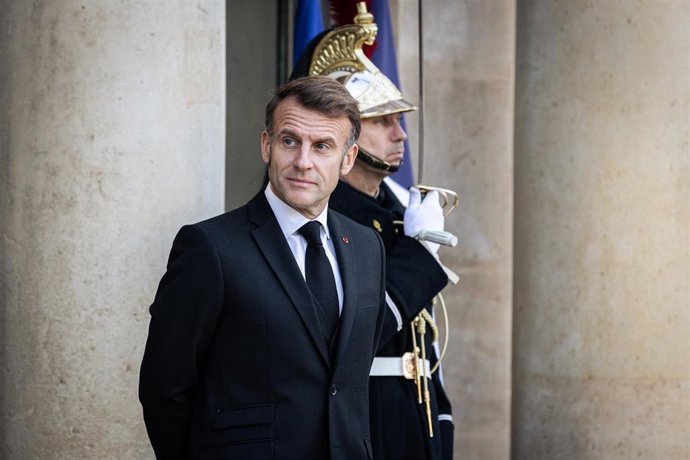 El presidente de Francia, Emmanuel Macron