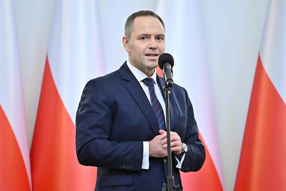El presidente de Polonia, Karol Nawrocki