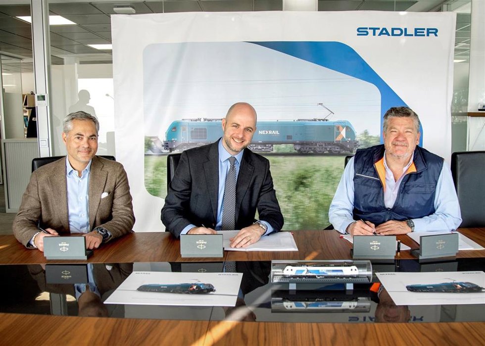 Nexrail encarga a Stadler hasta 200 locomotoras híbridas con baterías EURO9000 que se fabricarán en Valencia