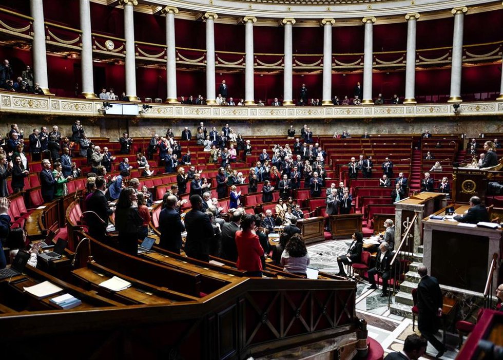 Imagen de archivo de la Asamblea Nacional de Francia