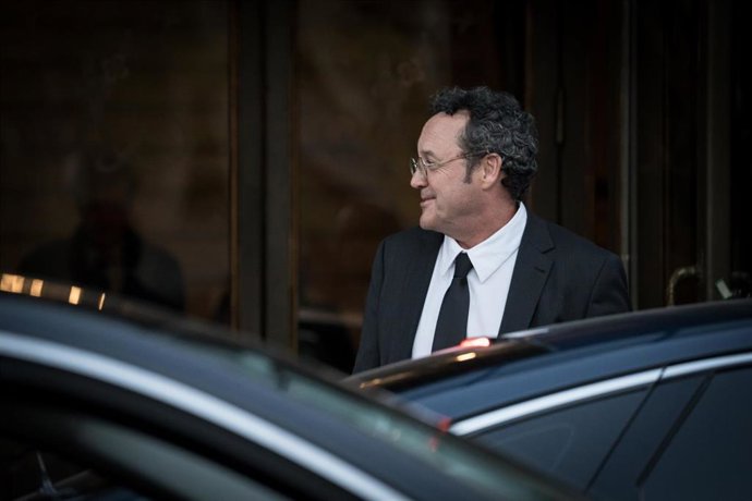 El fiscal general del Estado, Álvaro García Ortiz, a su salida del Tribunal Supremo, a 12 de noviembre de 2025, en Madrid (España).