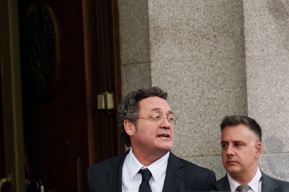 El fiscal general del Estado, Álvaro García Ortiz, a su llegada al Tribunal Supremo, a 13 de noviembre de 2025, en Madrid (España).
