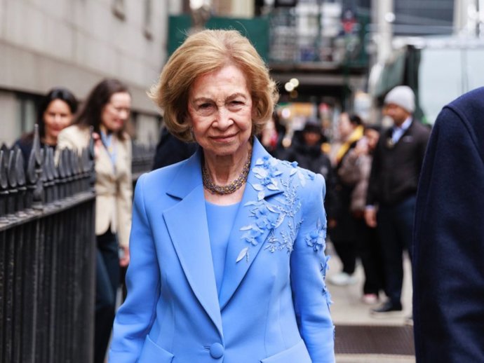 Doña Sofía se encuentra de visita oficial en Nueva York