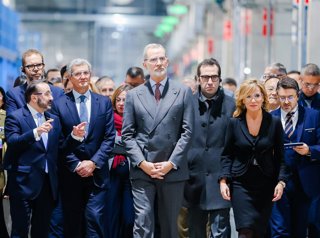 El Rey Felipe VI visita una de las instalaciones de Gestamp en Pekín (China), en el marco de la visita de Estado a este país que se celebra esta semana