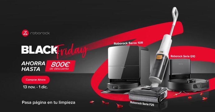 Descuentos únicos de Roborock en Black Friday