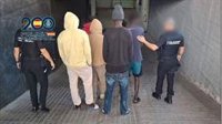 Detenidos 6 individuos en un asentamiento en Murcia con 13 carros valorados en 2.000 euros y droga
