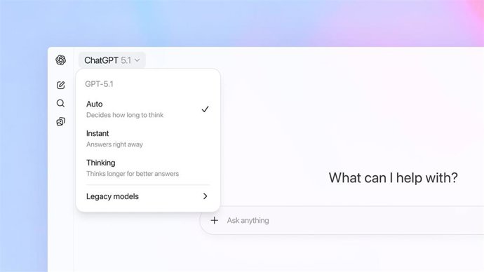 Nuevo modelo actualizado GPT-5.1