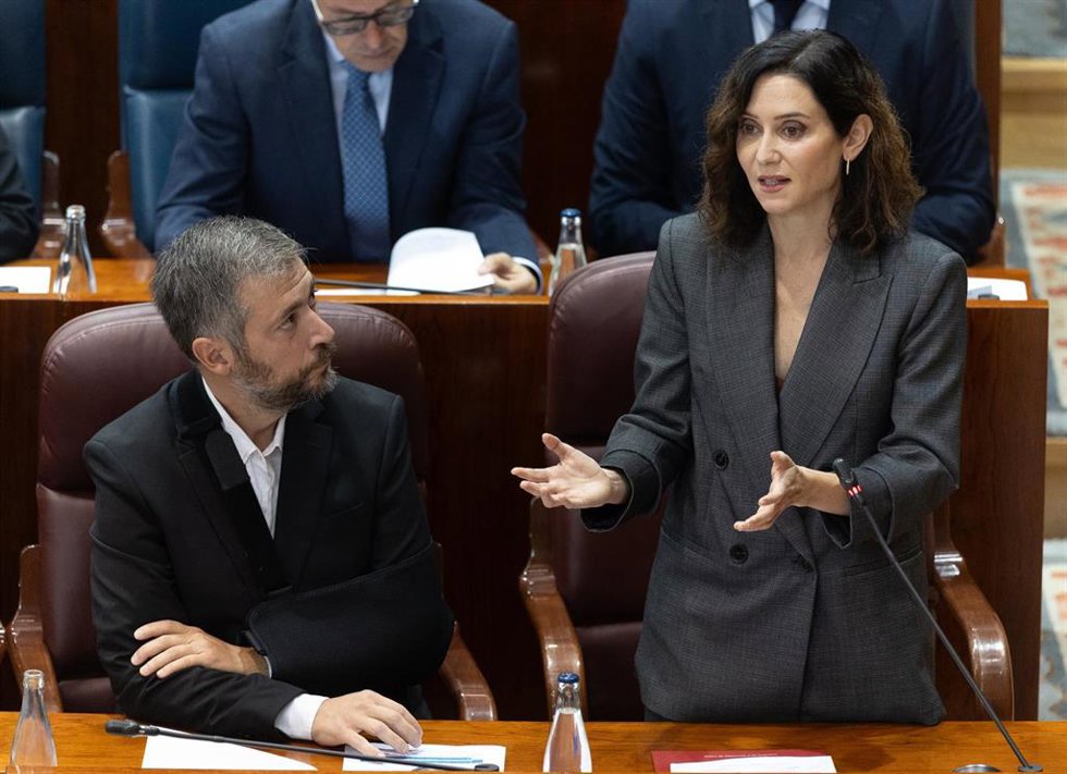 La presidenta de la Comunidad de Madrid, Isabel Díaz Ayuso.