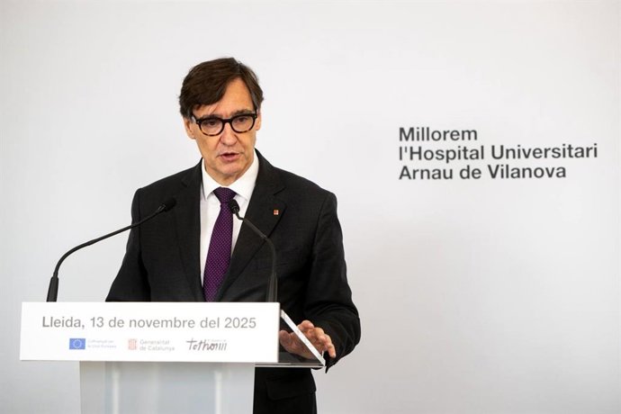 Illa durant la seva intervenció aquest dijous a Lleida